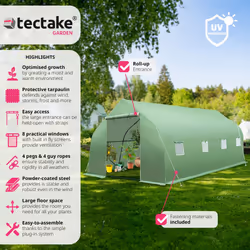 TecTake 402265 Serre résidentielle