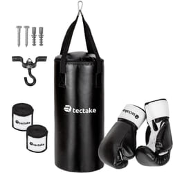 TecTake 402273 sac de boxe et pad Noir