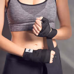 TecTake 402273 sac de boxe et pad Noir - Vue supplémentaire 5
