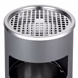 TecTake 402283 cendrier Acier