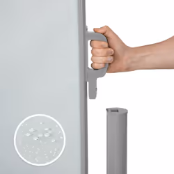 TecTake 402331 Voile d'ombrage Gris - Vue supplémentaire 5