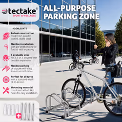 TecTake 402377 supports a vélo