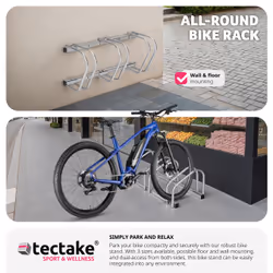 TecTake 402377 supports a vélo