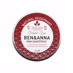 Ben &amp; Anna BA03PG, Femmes, Déodorant, Déodorant crème, Pot, 45 g, Pamplemousse