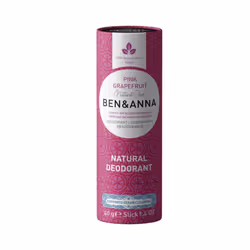 Ben &amp; Anna Pink Grapefruit, Unisexe, Déodorant, Déodorant stick, Tube, 40 g, Tous types de peau