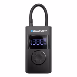 Blaupunkt TPM 124, Vélo, Voiture, Gonflables, 10 bar, Noir, 3 - 150 psi, USB Type-C, 80 dB