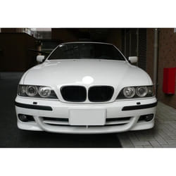 Pour BMW Série 5 E39 Berline Touring Calandre Haricot Grille Noir Mat 1995-2004