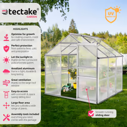 TecTake 402473 Serre résidentielle