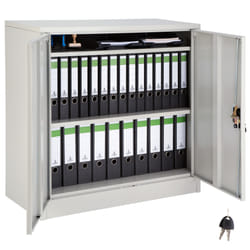 TecTake 402486 meuble de classement et accessoire Acier Gris