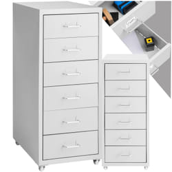 TecTake 402488 meuble de classement et accessoire Gris
