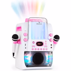 Chaîne karaoké - AUNA - Kara Liquida BT - Bluetooth - Lecteur CD - Éclairage LED multicolore