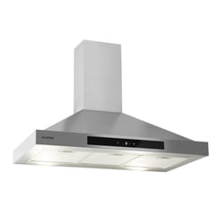 Zelda 90 Hotte aspirante 210W 3 vitesses 650m³/h led classe b - inox