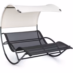 Description générale Transformez votre espace extérieur avec la chaise longue à bascule BLUMFELDT The Big Easy, conçue pour o ...