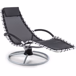 RELAXATION IDÉALE: En vacances ou après le travail : relaxez-vous avec le fauteuil à bascule Blumfeldt The Chiller ! Allongez ...