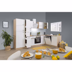 Composé de : 1 Réfrigérateur 60 cm pour combiné réfrigérateur-congélateur 144 cm 1 Élément bas avec tiroir 50 cm1 Élément bas ...