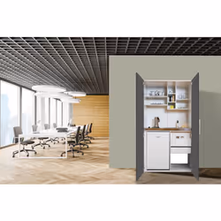 Description générale Découvrez la cuisine armoire de Respekta®, conçue pour optimiser l'espace même dans les petites cuisines ...