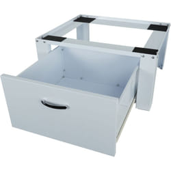 respekta Rehausse pour lave-linge Socle pour lave-linge avec tiroir