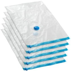 Housses sous-vide - TECTAKE - Lot de 5 housses de rangement sous-vide taille S réutilisables pour organisation compacte