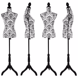 TecTake 402565 mannequin et modèle Noir, Blanc 1 pièce