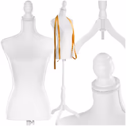 Mannequin de couture torse  blanc