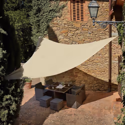 TecTake 402603 Voile d'ombrage Beige