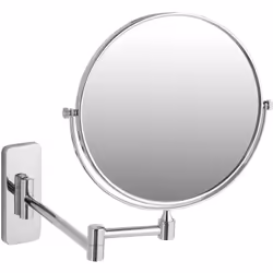 Description générale Le miroir de maquillage de salle de bain grossissant en acier TECTAKE est l'outil idéal pour un rasage,  ...