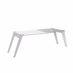 FENNEK 4FIRE, Grill, Charbon + bois de chauffage, Grille, Acier inoxydable, Rectangulaire, Acier inoxydable