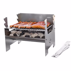 FENNEK DFW0022.66.001 barbecue et grill Charbon de bois (combustible) Acier inoxydable
