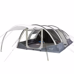 Tente Familiale Tunnel Camping - Skandika Falkenberg 6 Protect - 6 Personnes - Colonne deau 4000 mm - 670 x 390 cm