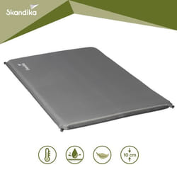 Matelas Pneumatique Autogonflant de camping double 2 Personnes -  Skandika Easy Double - 198x130 cm - épaisseur : 10 cm