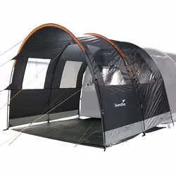 Auvent Avancée Extension Pour Tente Gotland - Skandika Canopy Gotland - Gris/Orange
