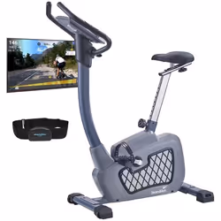 Vélo dappartement ergomètre Skandika Wiry - 24 Programmes - 32 niveaux de résistance - connecté