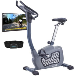 Vélo dappartement ergomètre Skandika Wiry - 24 Programmes - 32 niveaux de résistance - connecté