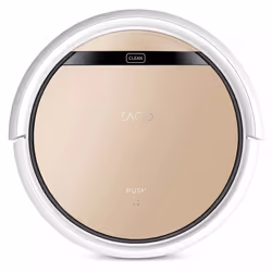 Zaco Robot V5s Pro, Sac à poussière, Or, Rond, Plastique, 0,3 L, 65 dB