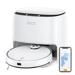 Zaco Robot M1S robot aspirateur 0,45 L Sac à poussière Blanc