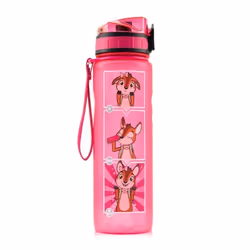 Gourde pour enfants - KLARSTEIN - Monte Stivo - 600 ml - Sans BPA - Infuseur à fruits - Rose