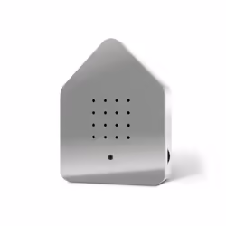 Zwitscherbox ZBgrau, Gris, Blanc, 1 pièce(s), Rotatif, Boîte, AA, 110 mm