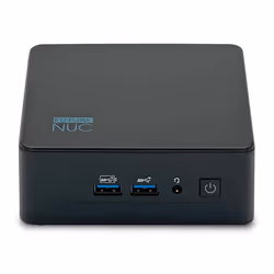 FutureNUC Pro NUC 13i3UP-W11P-256/2x4W6E Intel® Core™ i3 i3-1315U 8 Go DDR4-SDRAM 256 Go SSD Windows 11 Pro Mini PC Noir
