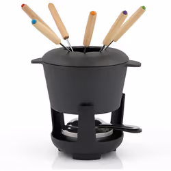 Description générale Le service à fondue en fonte de BBQ-Toro est parfait pour des soirées conviviales en famille ou entre am ...