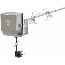 Bbq-toro - Set de tournebroche en acier inox Pour Weber Spirit ii 200 et 300