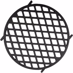 BBQ-Toro grille de cuisson en fonte Ø 30 cm, grille en fonte adaptée au gril sphérique de 57cm, accessoires de barbecue La gr ...