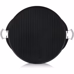 BBQ-Toro plaque de cuisson en fonte avec poignées | Ø 53 cm | émaillée. Que ce soit pour la viande, le poisson ou les légumes ...