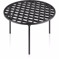 BBQ-Toro grille de cuisson en fonte Ø 30 cm avec 3 pieds | grille de cuisson ronde + cuite au four | accessoires La grille en ...