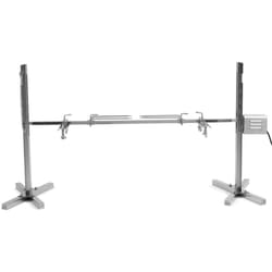 Bbq-toro - Barbecue pour cochons de lait avec moteur Barbecue à brochettes réglable en hauteur Set de brochettes électrique