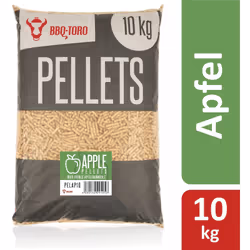 BBQ-Toro Apple Pellets composer de 100% bois de pommier | 10 kg Faites griller vos aliments d´une nouvelle façon et savourez  ...
