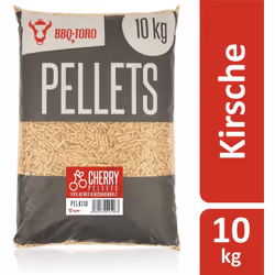 BBQ-Toro Cherry Pellets composer de 100% bois de cerisier | 10 kg Faites griller vos aliments d´une nouvelle façon et savoure ...