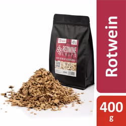 BBQ-Toro copeaux de fumeur de vin rouge | 400 g | Chips pour grill à gaz, fumoir, BBQ Un MUST pour chaque fumeur ! Les copeau ...