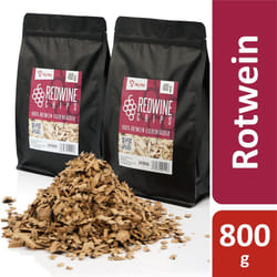 Bbq-toro - Vin rouge Chips pour Fumeurs 800 g Copeaux de fumée intensive