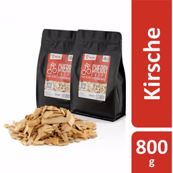 BBQ-Toro Cerise Chips pour fumeurs | 800 gr | Copeaux de fumée pour barbecue au gaz, fumeur, BBQ Un MUST pour chaque fumeur ! ...