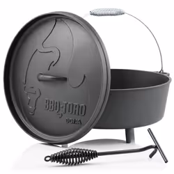 BBQ-Toro DO12A, 10,7 L, Noir, Fonte, 3,45 cm, 10,6 kg